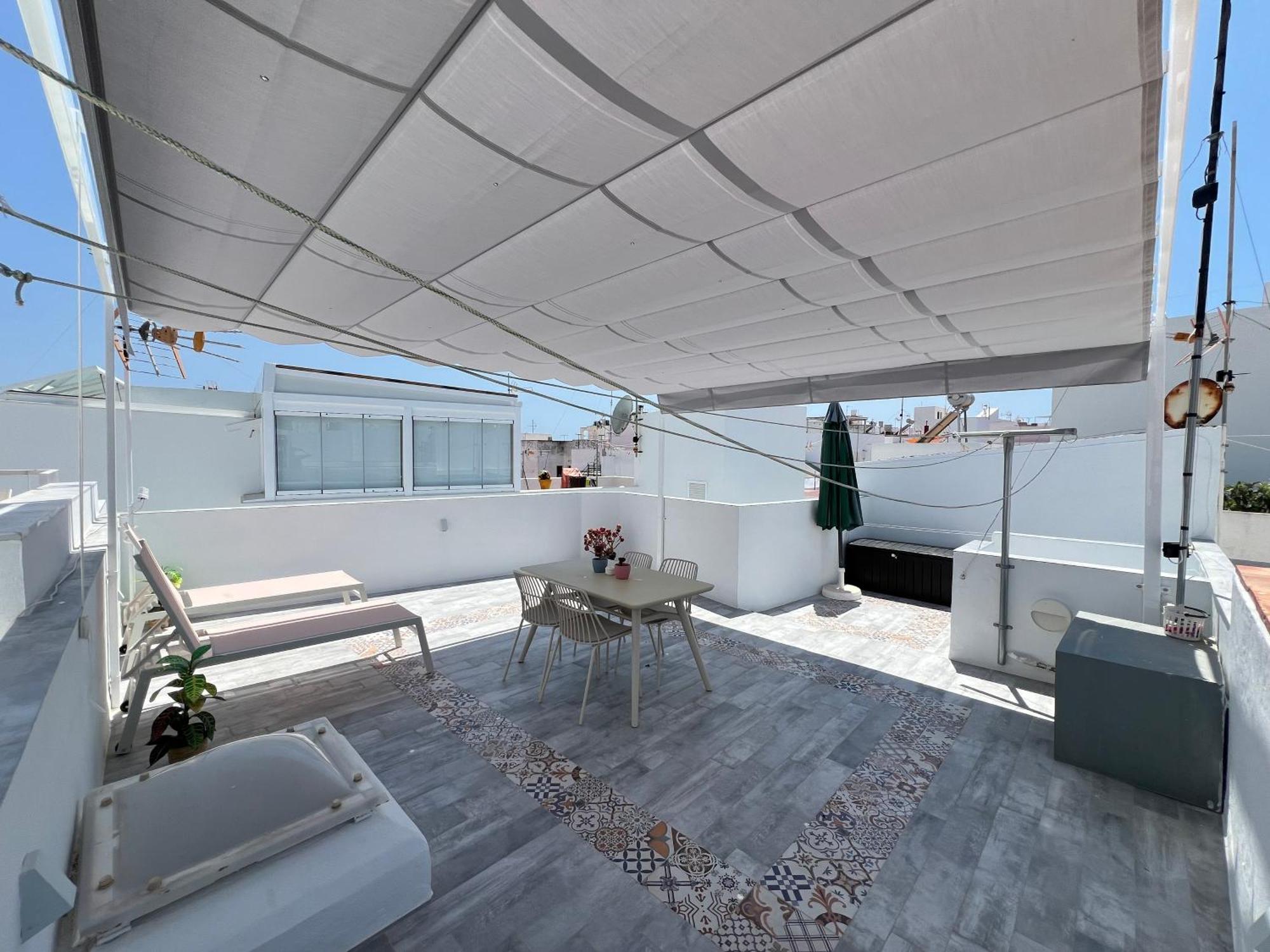 Vivienda Carolina•Terraza Privada Y Parking• Apartment Conil De La Frontera Exterior photo